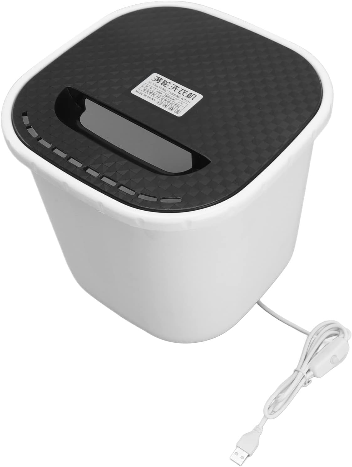 Portable Washing Machine, Forward and Reverse Rotation Mini Underwear Washer Compact Small Laundry for Apartment Dorm Home