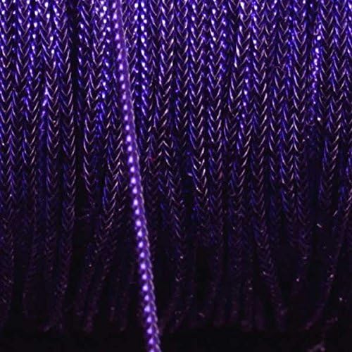 Purple Contemporary Braided Craft Cord 0.25