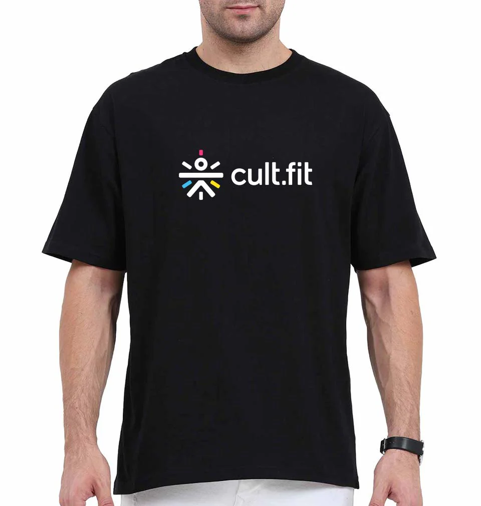 Cult Fit Oversized T-Shirt for Men