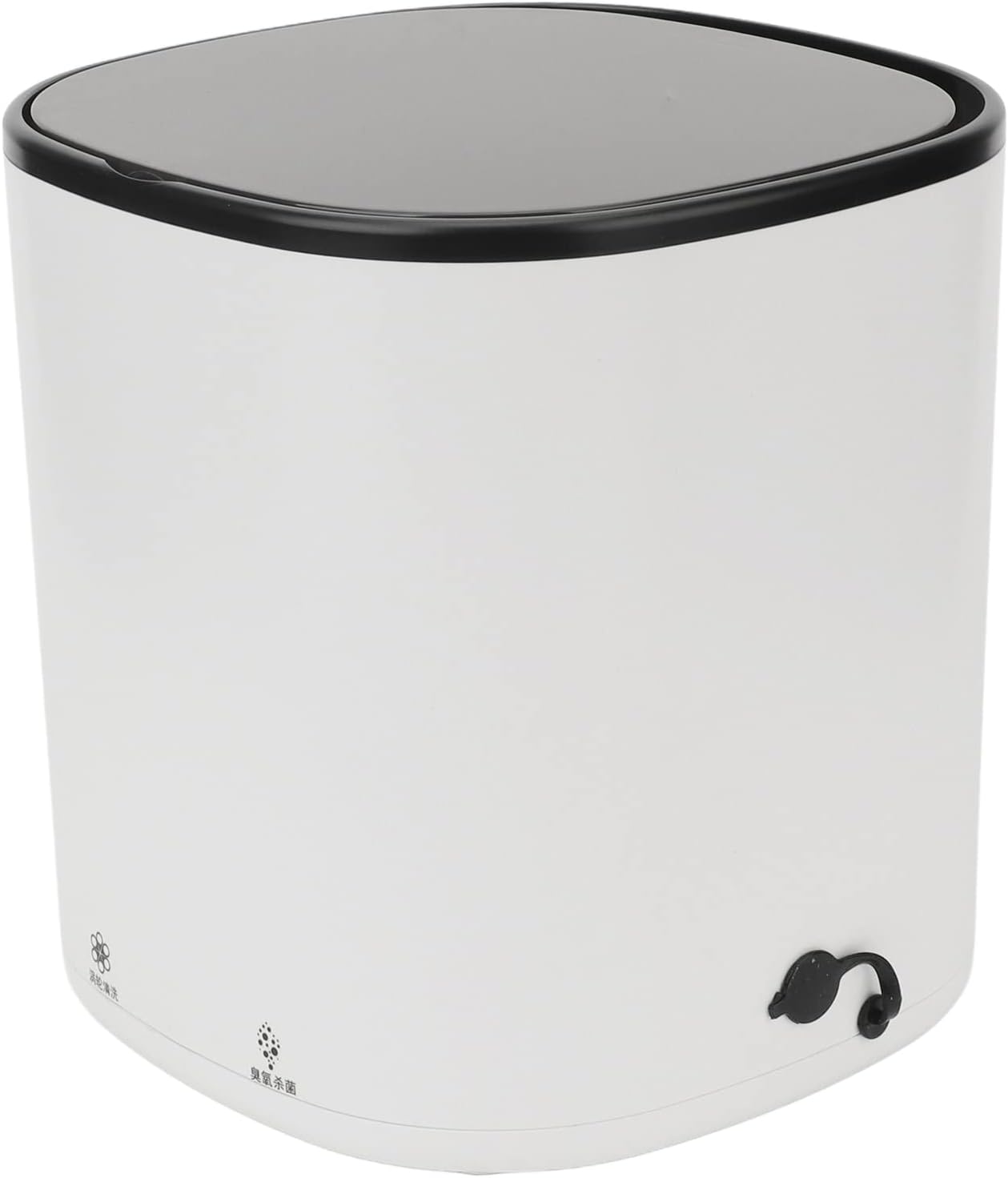 Mini Washing Machine, ABS 4.5L 2000mA 24W 12V Blue Light Household, Portable Washer for T Shirts Underwear Socks, US Plug 100‑240V