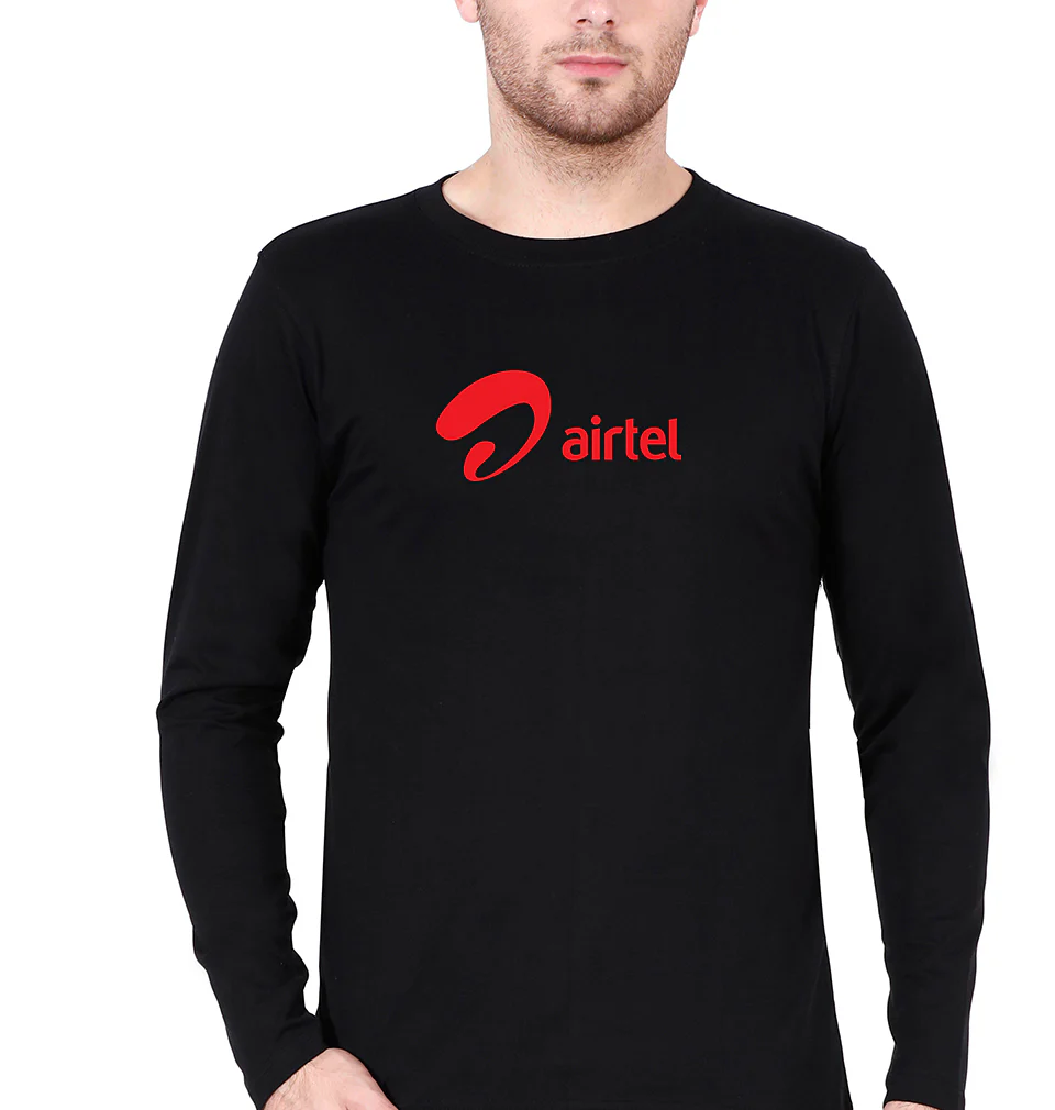 Airtel Full Sleeves T-Shirt for Men