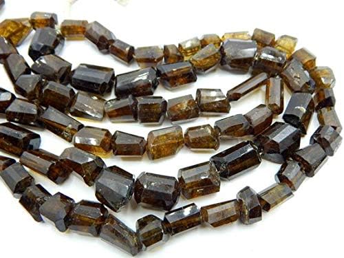 Beads Gemstone 1 Strand Natural Vessonite Faceted Nugget Beads Tumble Shape 9x7 mm Approx 16 inch Code-HIGH-19992, gemstone metal stone