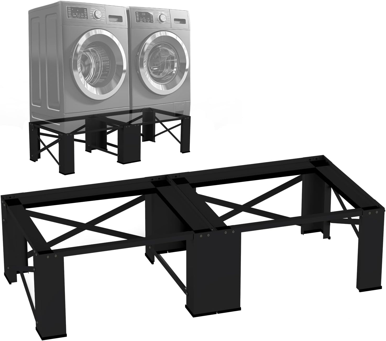 SKM 2-in-1 Washer & Dryer Pedestal Stand 29