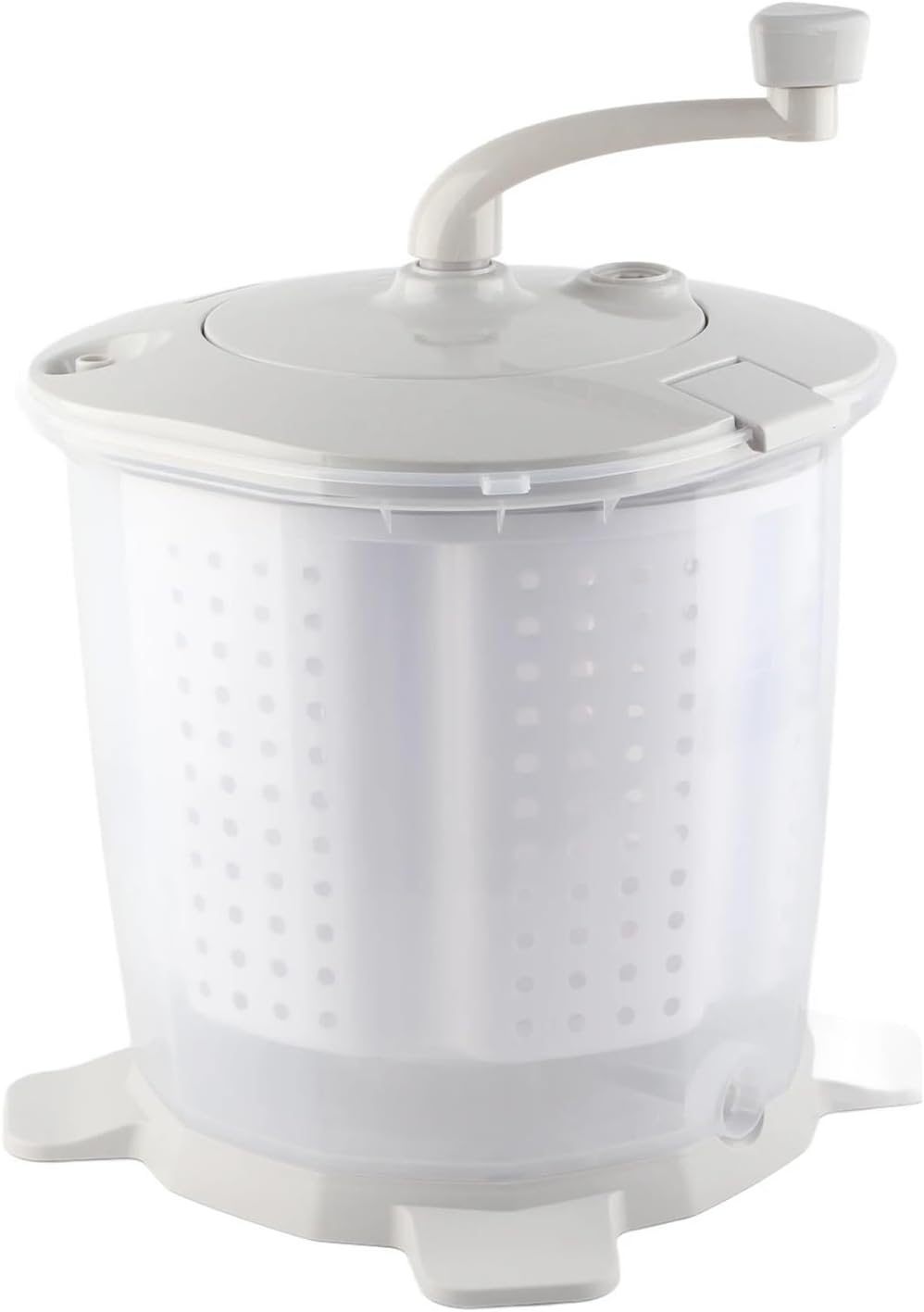 Compact Laundry. Mini Portable Manual Operation Washing Machine Underwear Laundry Washer For Home Dormitory Gray .Portable