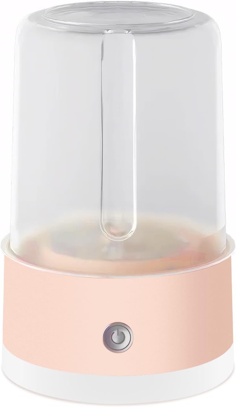 Portable Rechargeable Cordless Mini Washing Machine, Underwear Washing Machine, 4000mAh, 1L Capacity, Compact Quiet Mini Fully Automatic Washing Machine for Bras, Underwear & Socks (Pink)