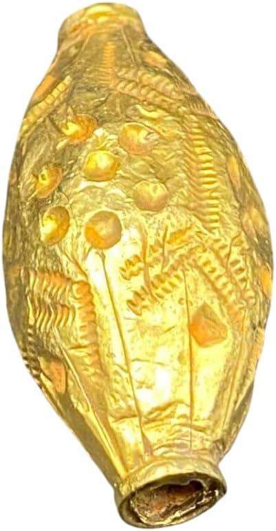 Handcrafted Afghan Silver Gold Plated Bead 43x29mm – 10.96g Antique Nepalese Tibetan Jewelry Bead for Necklace & Bracelet Making, Ethnic Boho Vintage for DIY Jewelry Design (20)