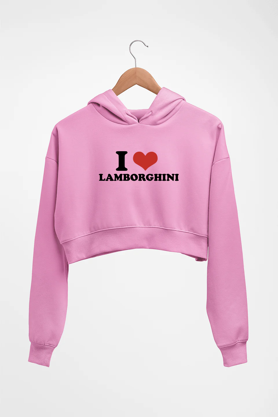 I LOVE LAMBORGHINI HOODIE FOR WOMEN