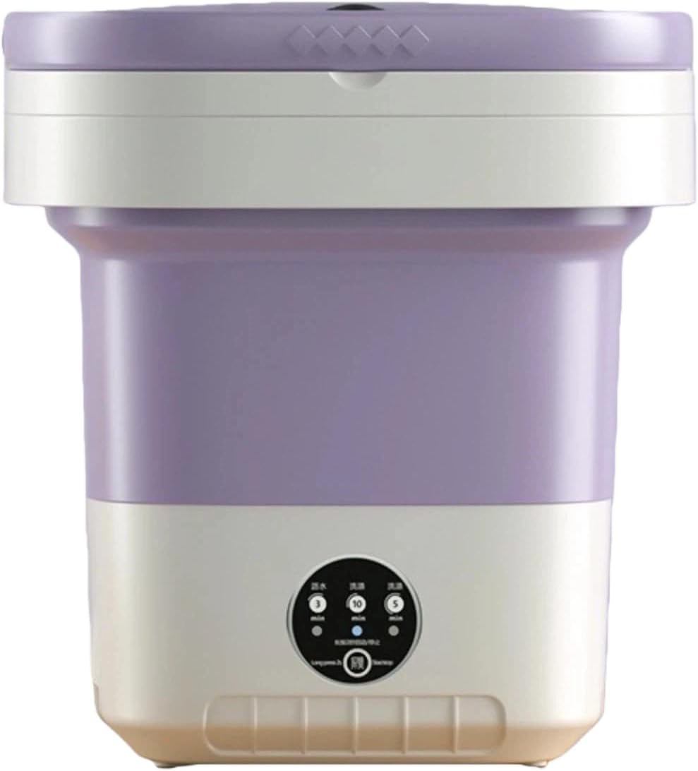 Folding washing machine, portable, fully automatic, household, dormitory, mini, 12 liters, small, underwear washing machine