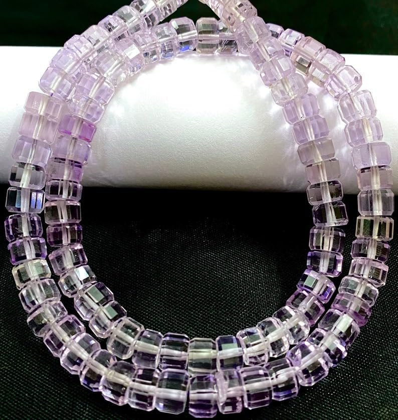 Natural AMETHYST rondelle Faceted Beads 4X6 16 inch long string jewelry making gemstone beads for necklace bracelet