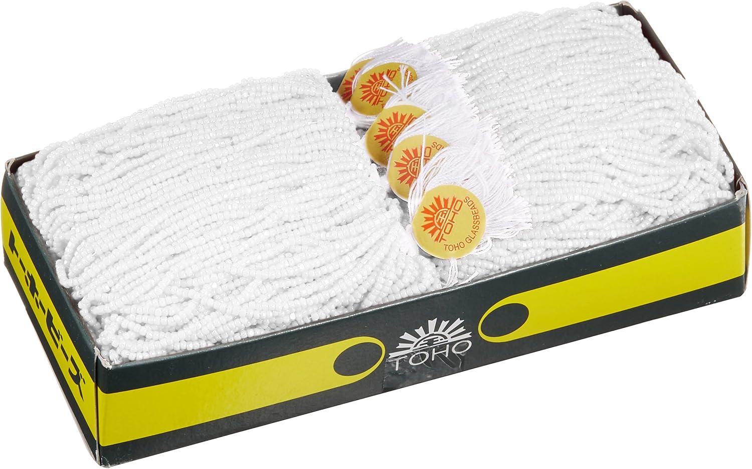 TOHO CRS-41 Extra Small Three Cut Beads, 10 Bundles, Thread Threading Beads, Outer Diameter Approx. 0.06 inches (1.6 mm), 328.4 ft (100 m)