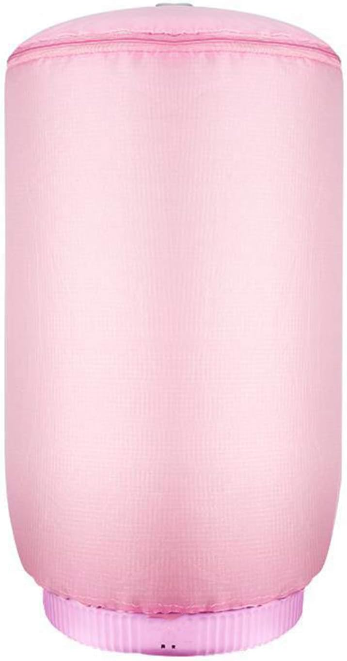 Portable Clothes Dryer,450W Drying Clothes Rack with 500g Heavy Loading, Folding Dryer with Energy Saving & Quick Dry, Digital Automatic Timer with Home Use,Pink