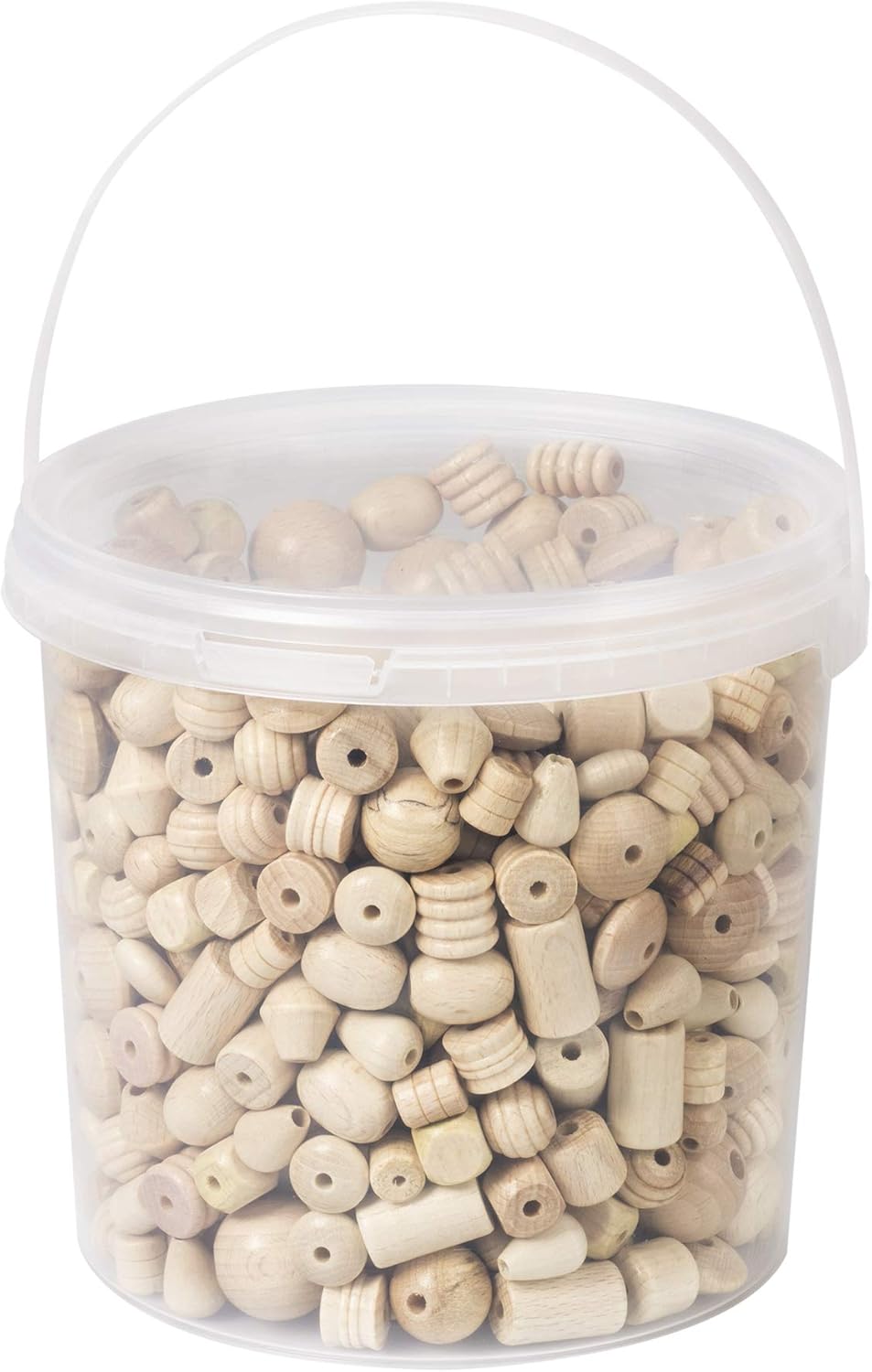 Knorr Prandell 216039903 Wooden Beads in Bucket 2.5 Litre Natural Satin Finish