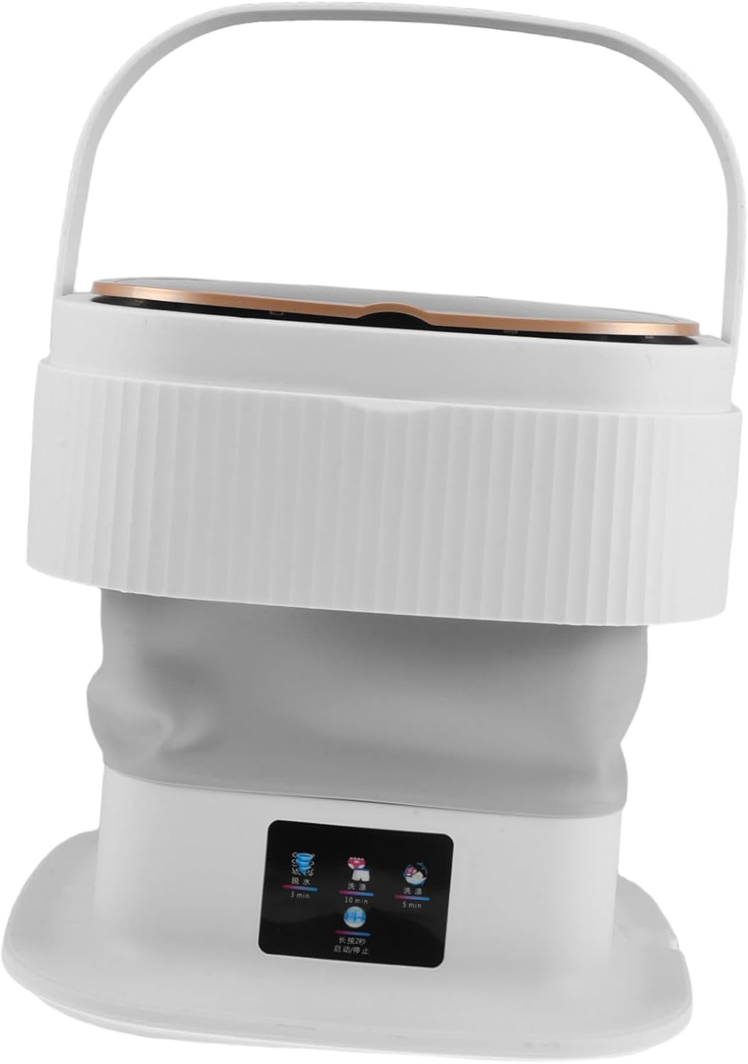 Mikinona Mini Portable Washing Machine with Spinning Dryer for Clothes Underwear Socks Compact Deep Cleaning Laundry Washer for Apartments Dorm Rv Travel Hotel