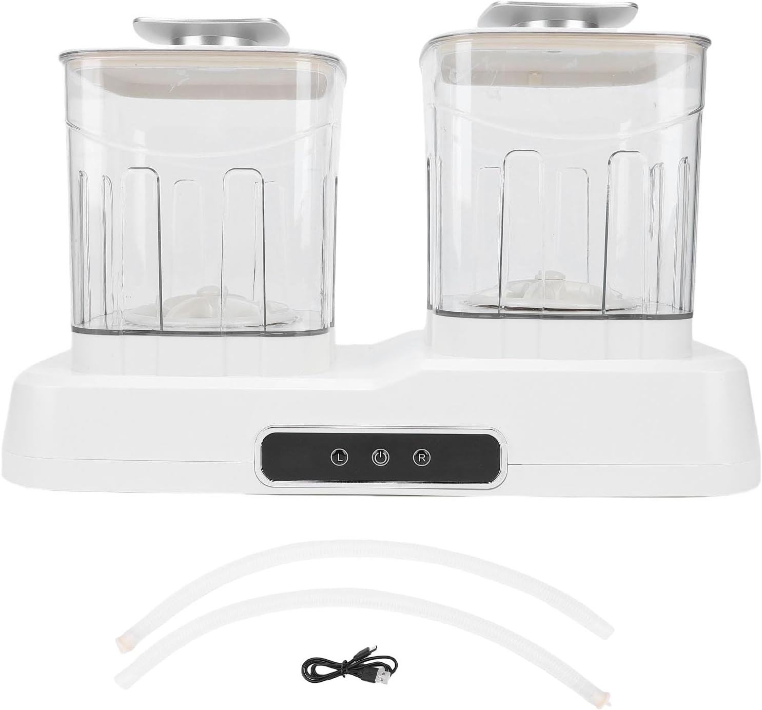 Underwear Washing Machine Dual Independent Tub Design 360 Comprehensive Washing Mini Laundry Washer 2 Cleaning Modes Portabale Washer with Simple Operation for Bra Socks