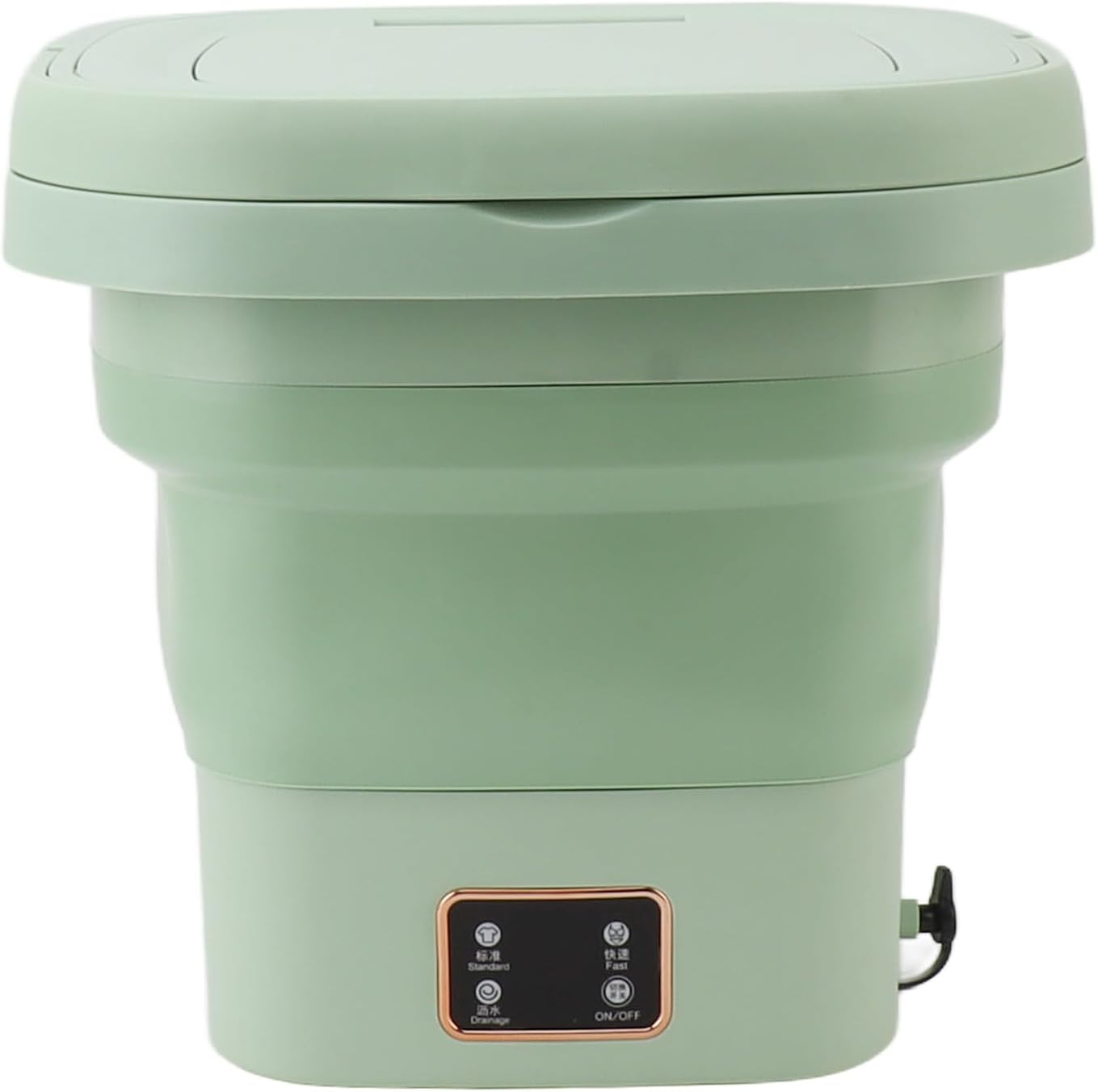 Foldable Mini Small Clothes Washing Machine 9L Low Noise Washer for Apartment Camping Dormitories Travel RV, Portable Washer with Dryer for Underwear Baby Clothes Towels Socks,