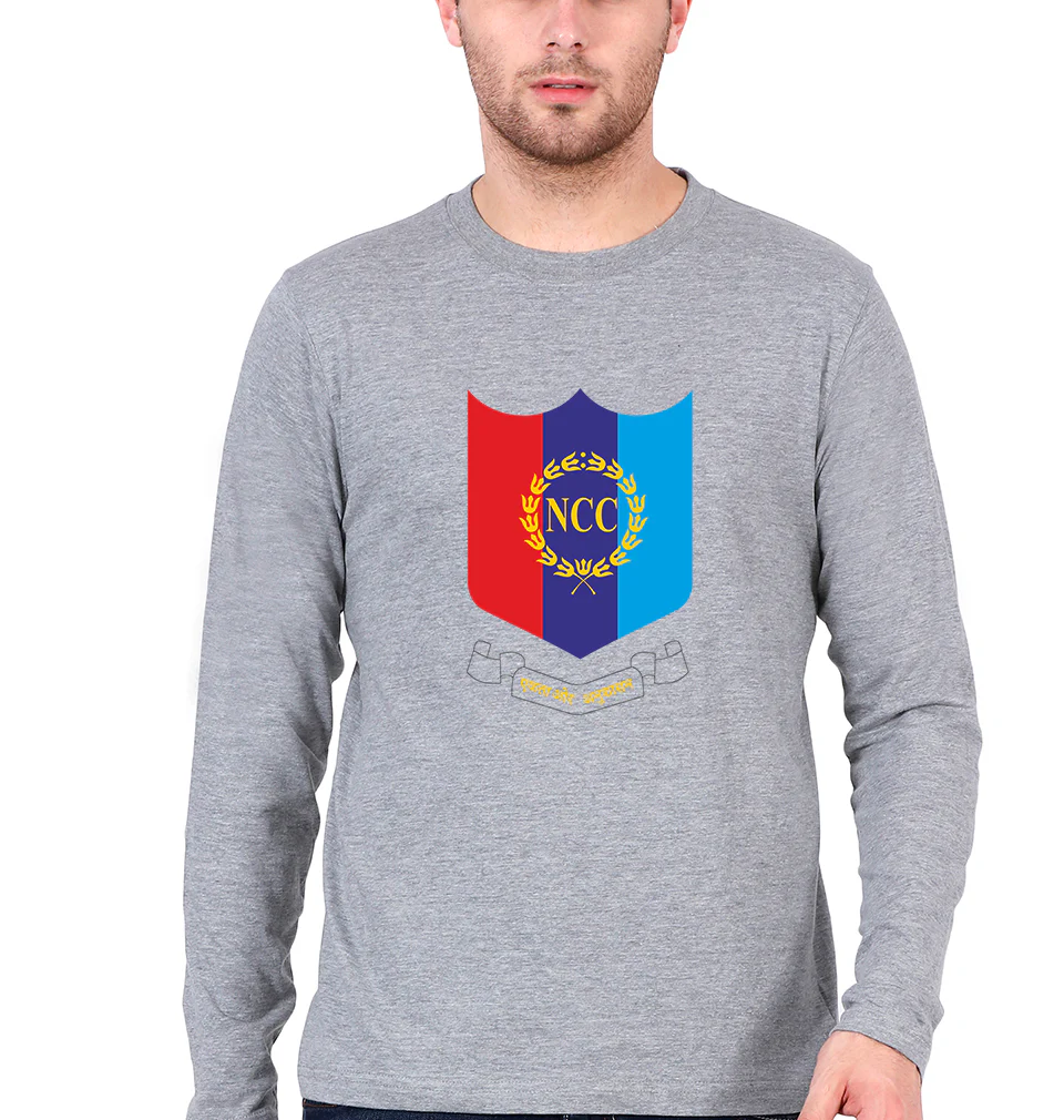 NCC Full Sleeves T-Shirt for Men