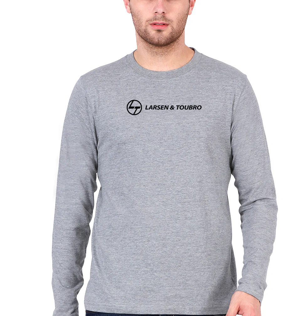 Larsen & Toubro (L&T) Full Sleeves T-Shirt for Men