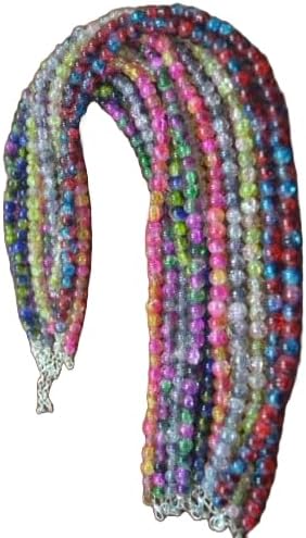 12 ASSORT Mix Color Glass Beading Beads 18