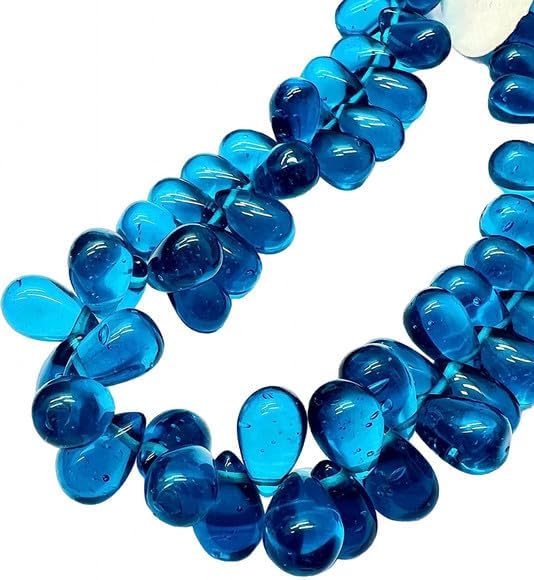 7 Inch Neon Apatite Quartz Beads Size 13x8mm Shape Teardrop Cut Smooth Making, Beading & Craft Supplies lot of 25 Strands CHIK-STRD-96984