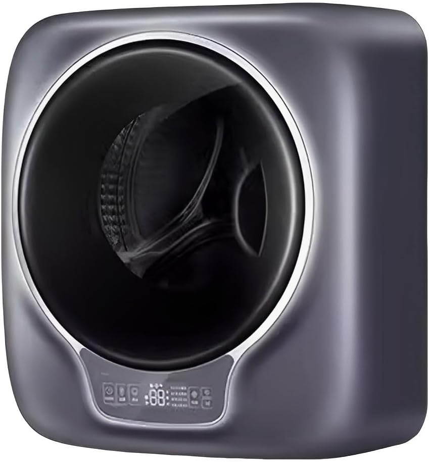 Wall-Mounted Mini Laundry Machine, 3KG Automatic Washing & Drying, Compact Tumble Washer, Ideal for Apartments & Hotels, Space-Saving Design, Efficient & Quiet Operation