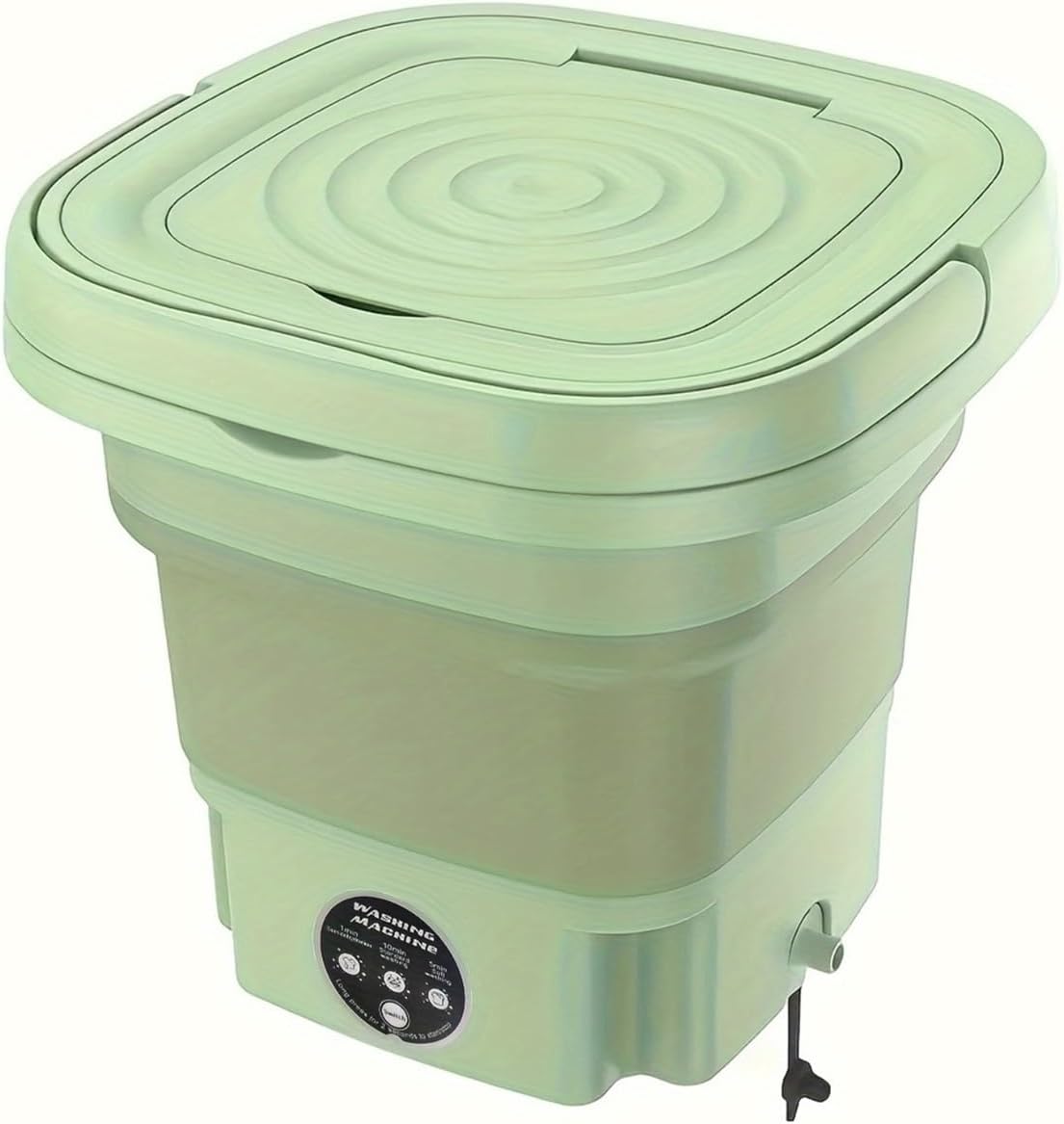Large Capacity Folding Washing Machine, Mini Portable, Suitable For Or Travel, Suitable For Automatic Washing Of Underw,for Travel,Camping, RV & Dorms