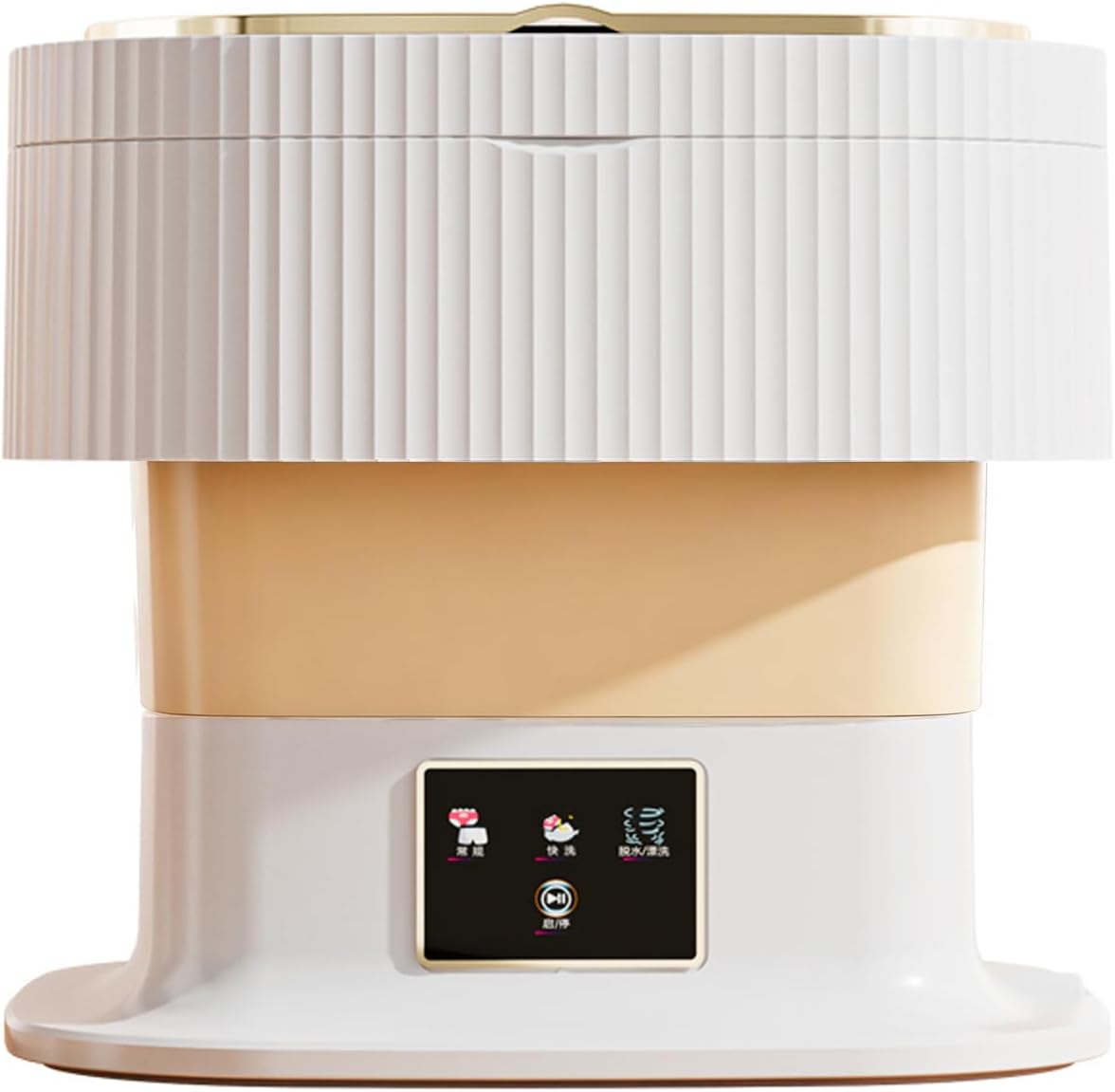 Portable Washing Machine 16L Mini Foldable Laundry with 3 Deep Cleaning Modes - Compact for Underwear