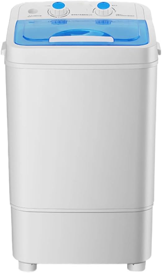 Single Barrel 6Kg Capacity Shoe Washing Machine, Household Semi-Automatic Mini Shoe Washing Machine, Washing Machine with Rotating Function, for Socks, Shoes, Clothes