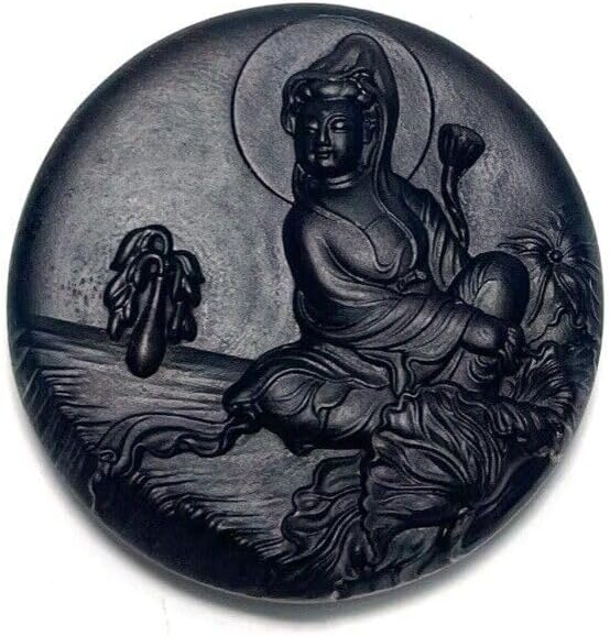 Agarwood Brunei Black Chess Agarwood Guanyin Car Pendant Buddha Beads Rosary Beads