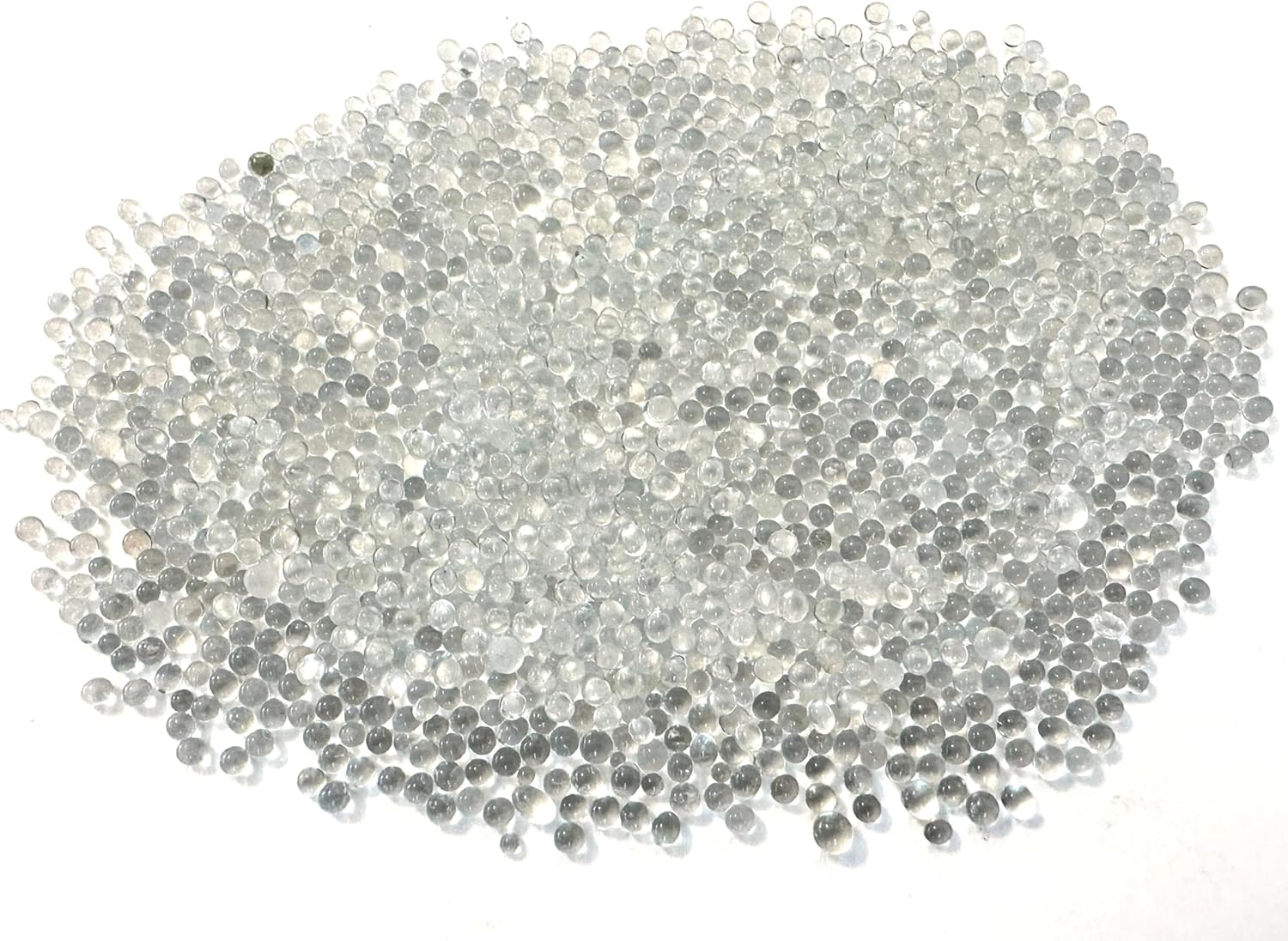 WINONA VAN NORMAN Premium Glass Beads #0 (2-3mm) | Clear, High-Density Weighting Filler for Weighted Blankets, Reborn Dolls, and Sensory Toys | Machine Washable (50lbs)