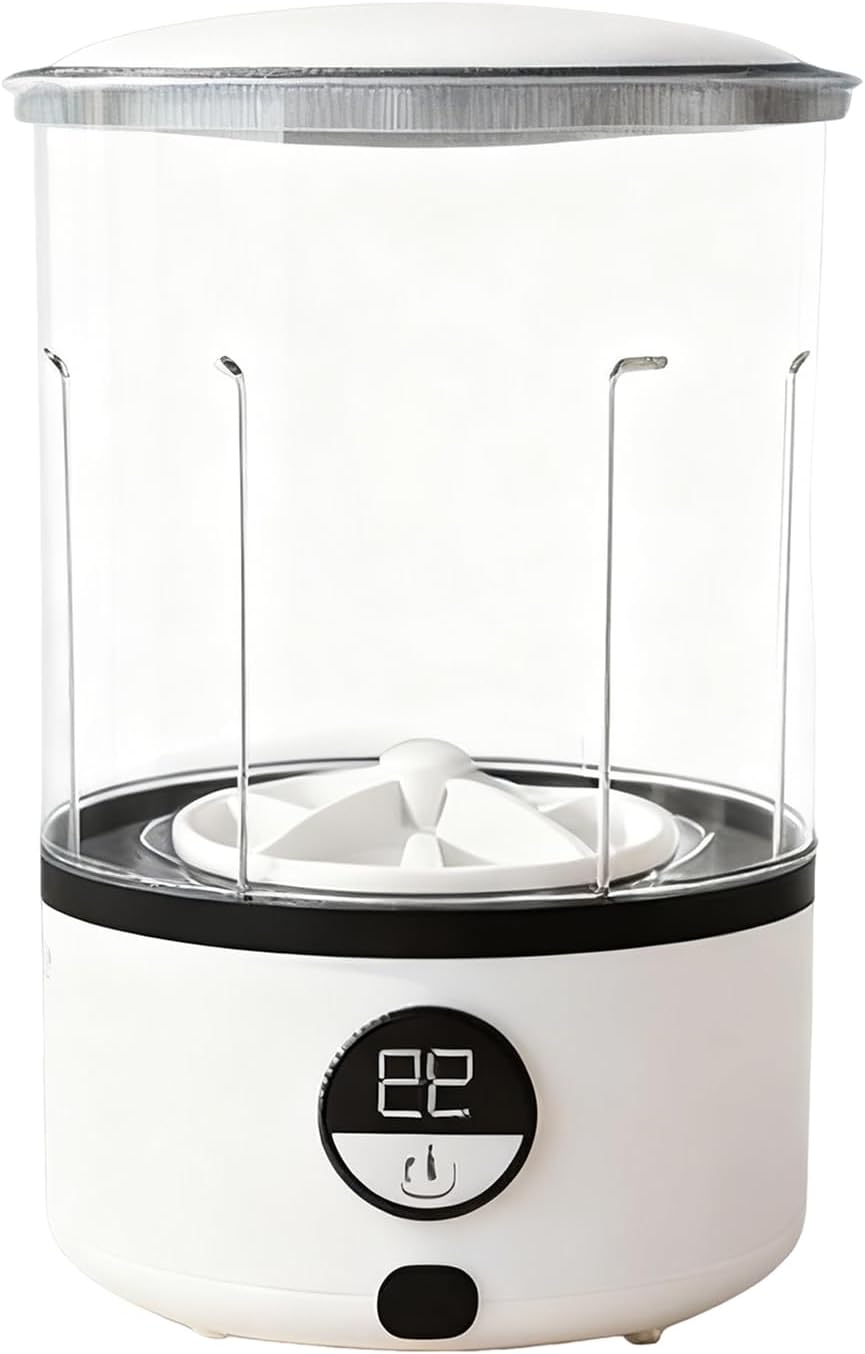 Portable Washer, 2-Mode Cordless Rechargeable Mini Laundry Machine Featuring Compact Lightweight Design, Perfect for Home, Dorm, Travel, Camping, RV, Hotel, Small Clothes, Underwear, Bra, Socks