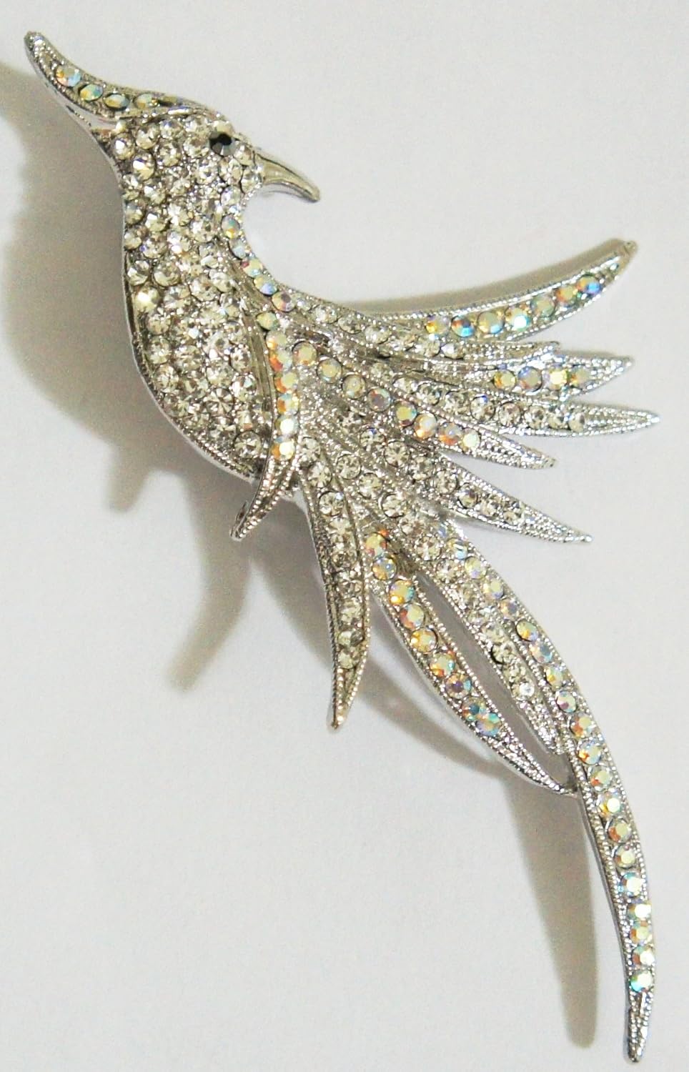 Crystal Brooch Lapel Pin