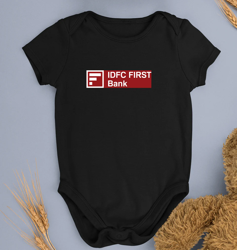 IDFC FIRST BANK Romper For Baby Boy/Girl