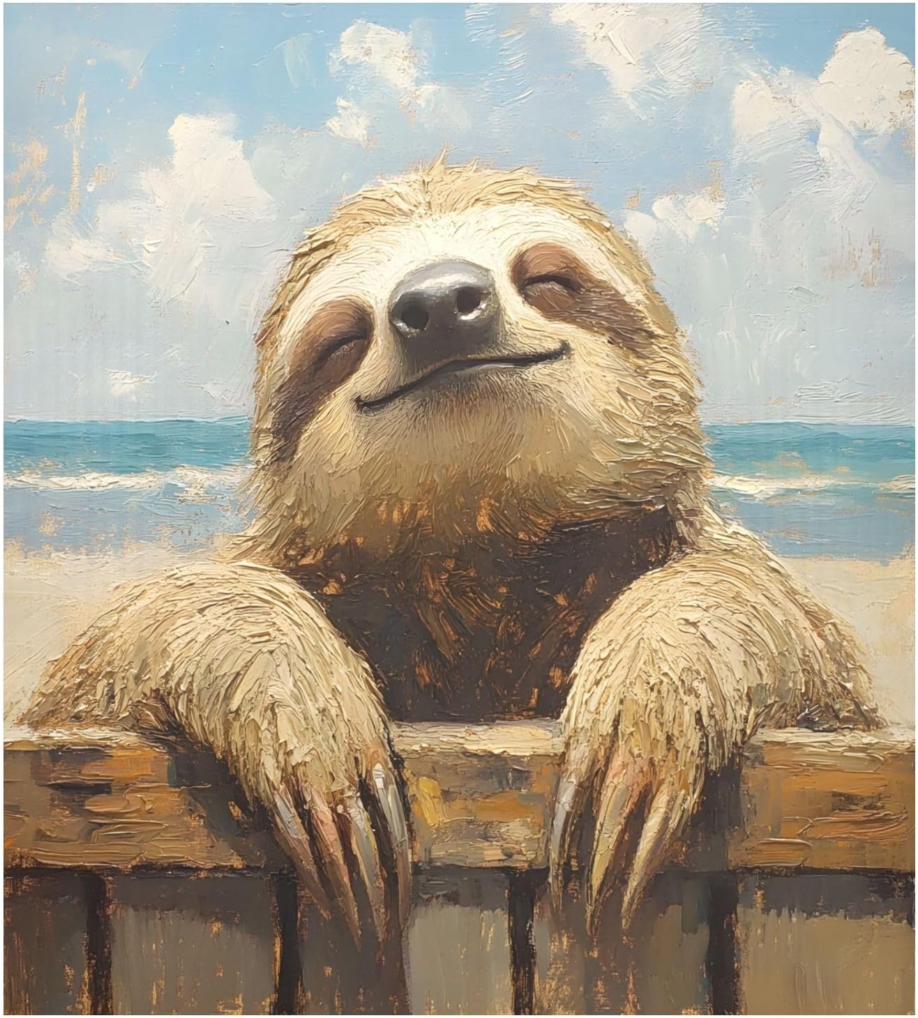 Dishwasher Magnet Cover Large Magnetic Stickers Sloth Seaside Pattern Front Dishwasher Cover Reusable Decal for Home Kitchen Anti-Scratch Refrigerator Decorative Lid Washing Machine Laundry 23