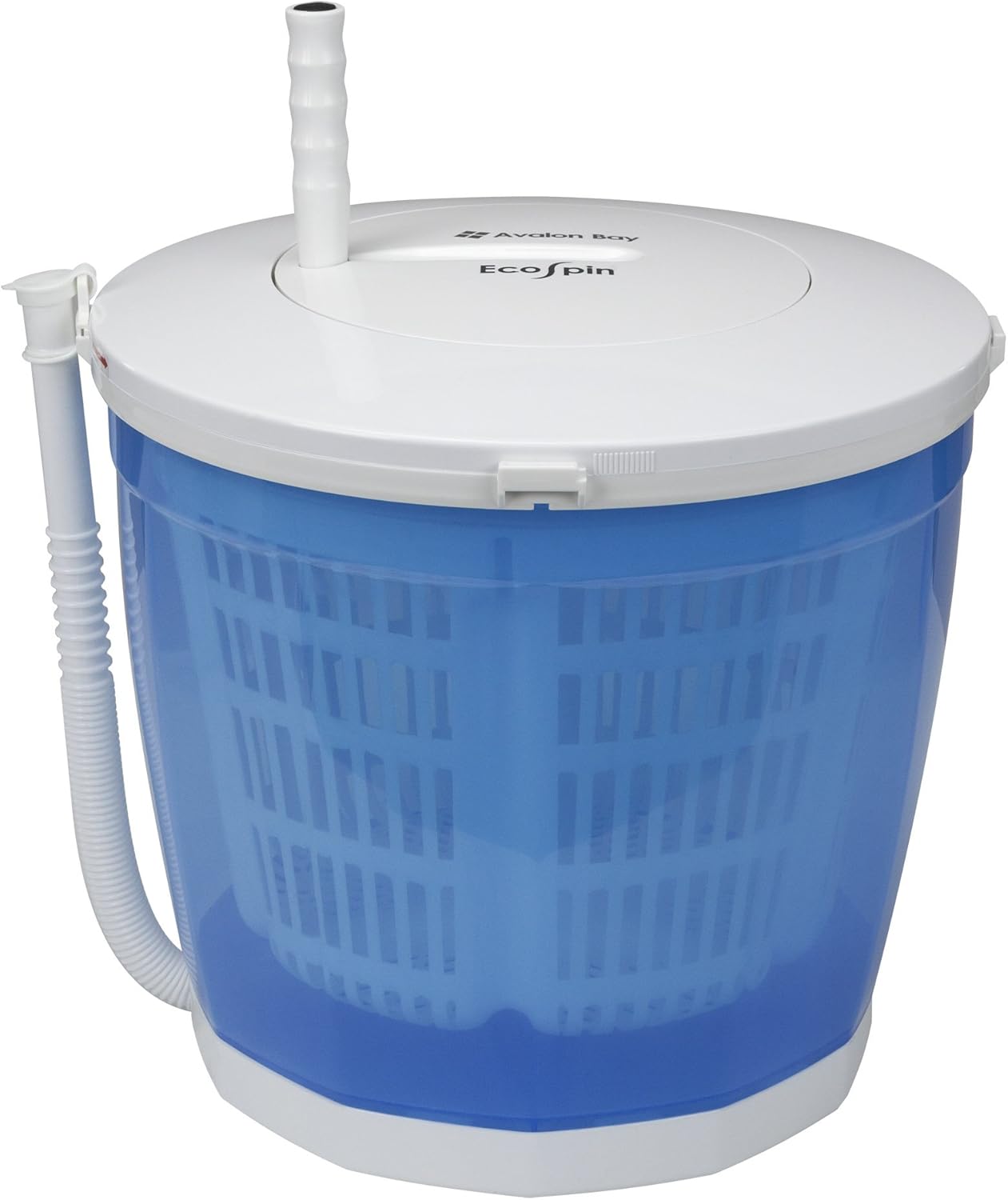 EcoSpin, Portable Hand Cranked Manual Clothes Non-Electric Washing Machine and Spin Dryer, Counter Top Washer/Dryer for Camping, Apartments, RV's, or Delicates