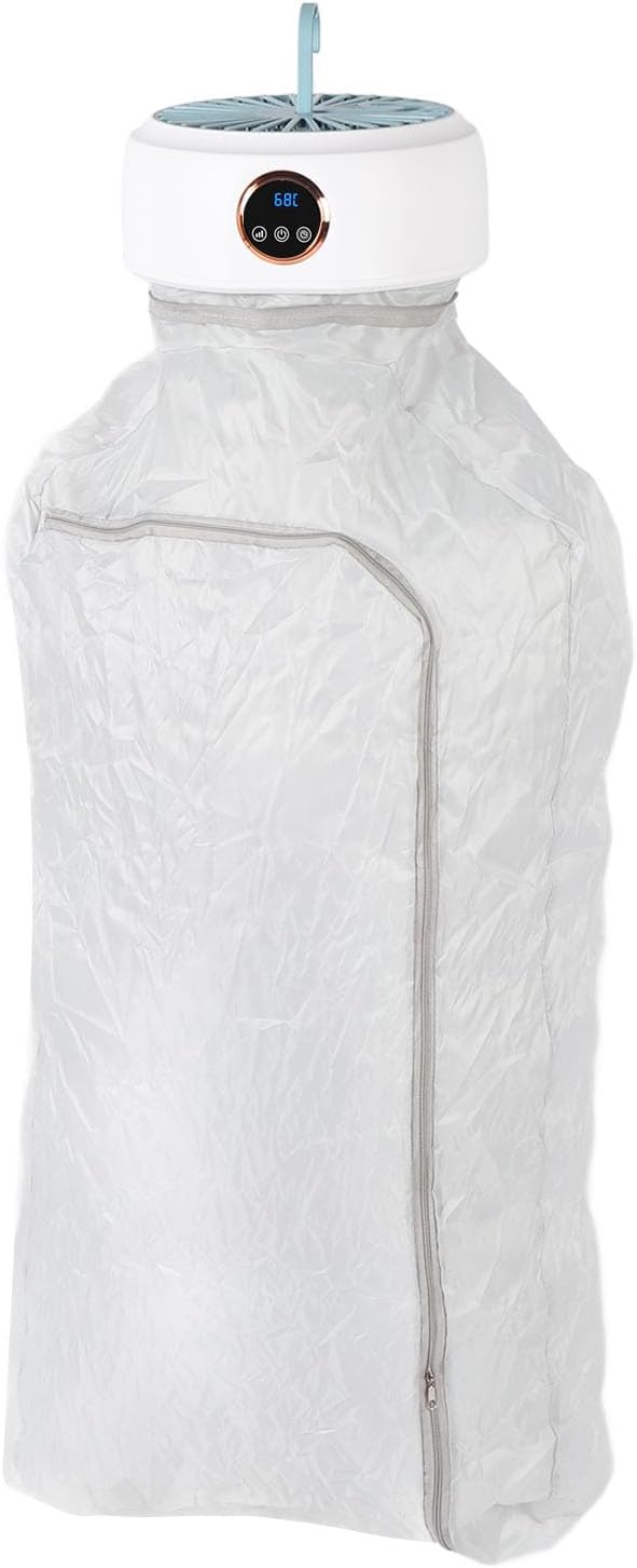 Portable Clothes Dryer - Foldable Mini Laundry Dryer with Dry Bag, Compact Electric Drying Machine for Quick Drying at Home, Travel, and RV Use (US Plug)