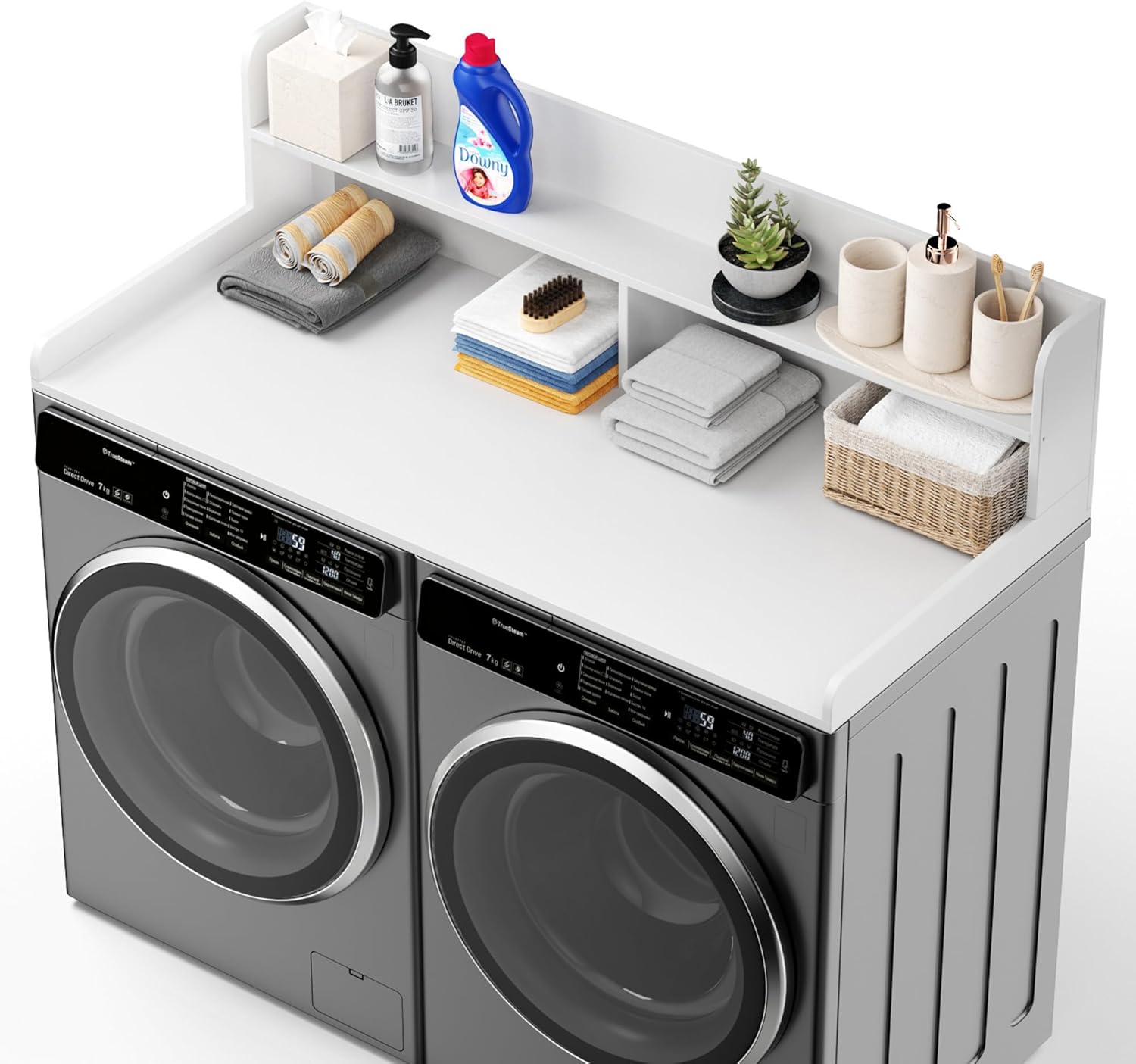 Washer Dryer Countertop with Non-Slip Pads, 2.75
