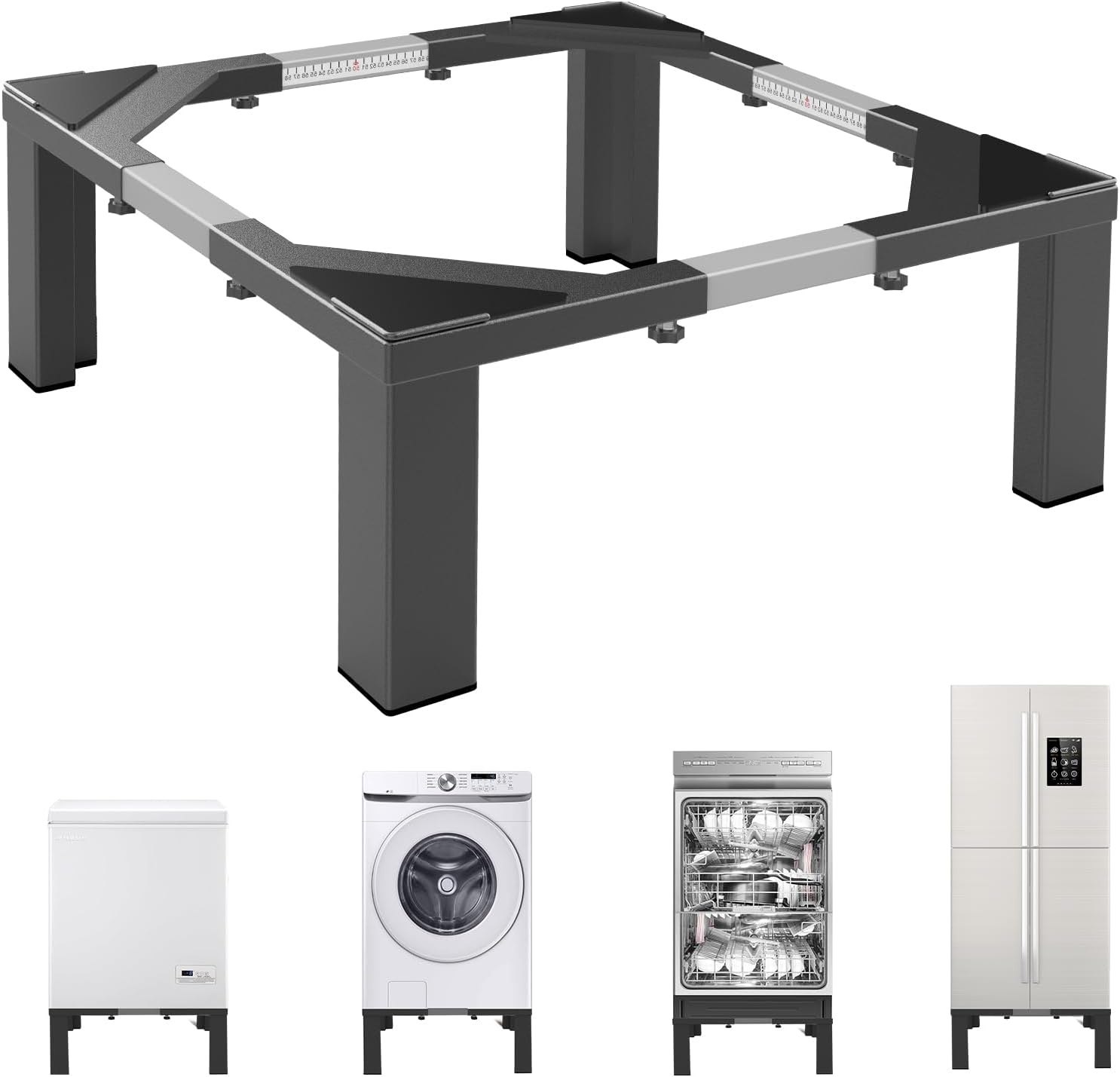 Heavy-Duty All Steel Universal Laundry Pedestal 16