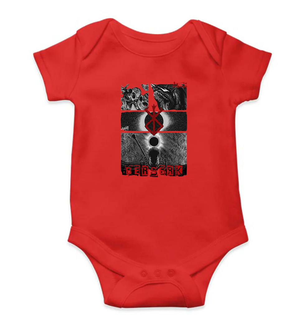 BERSERK Anime Romper For Baby Boy/Girl