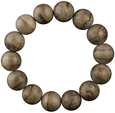 GLW Malaysia Genuine Natural Wild Agarwood Aloewood Malas Prayer Beads 15mm #4944