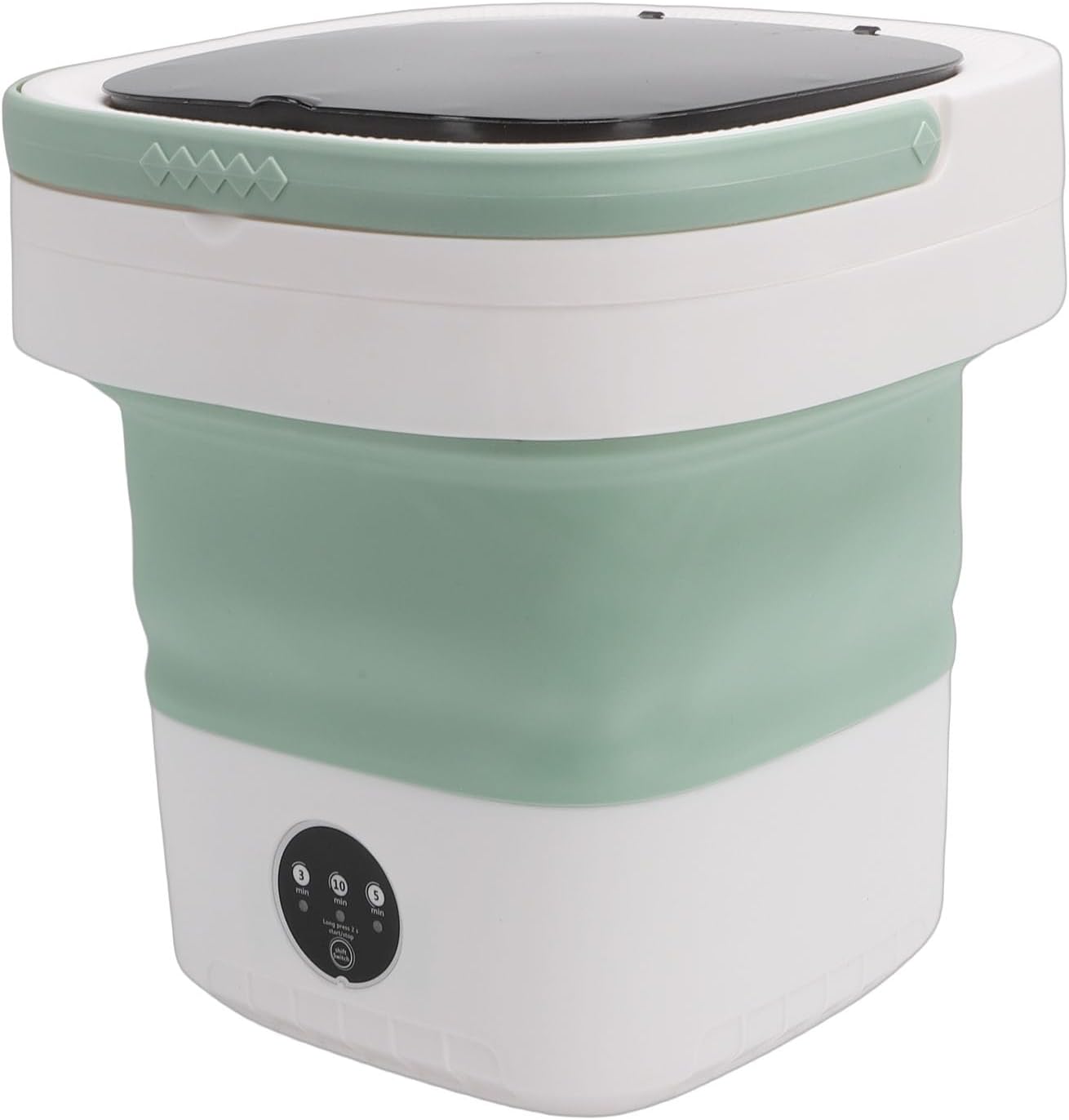 ZJchao 14L Portable Washing Machine, Foldable Mini Washer with Brushless Motor and 3 Time Modes for Underwear Baby Clothes Socks