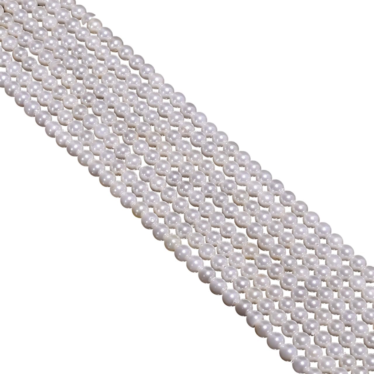 Fresh Water Coated Pearl Gemstone Round Smooth Beads 3X3 mm 100 Strand 13
