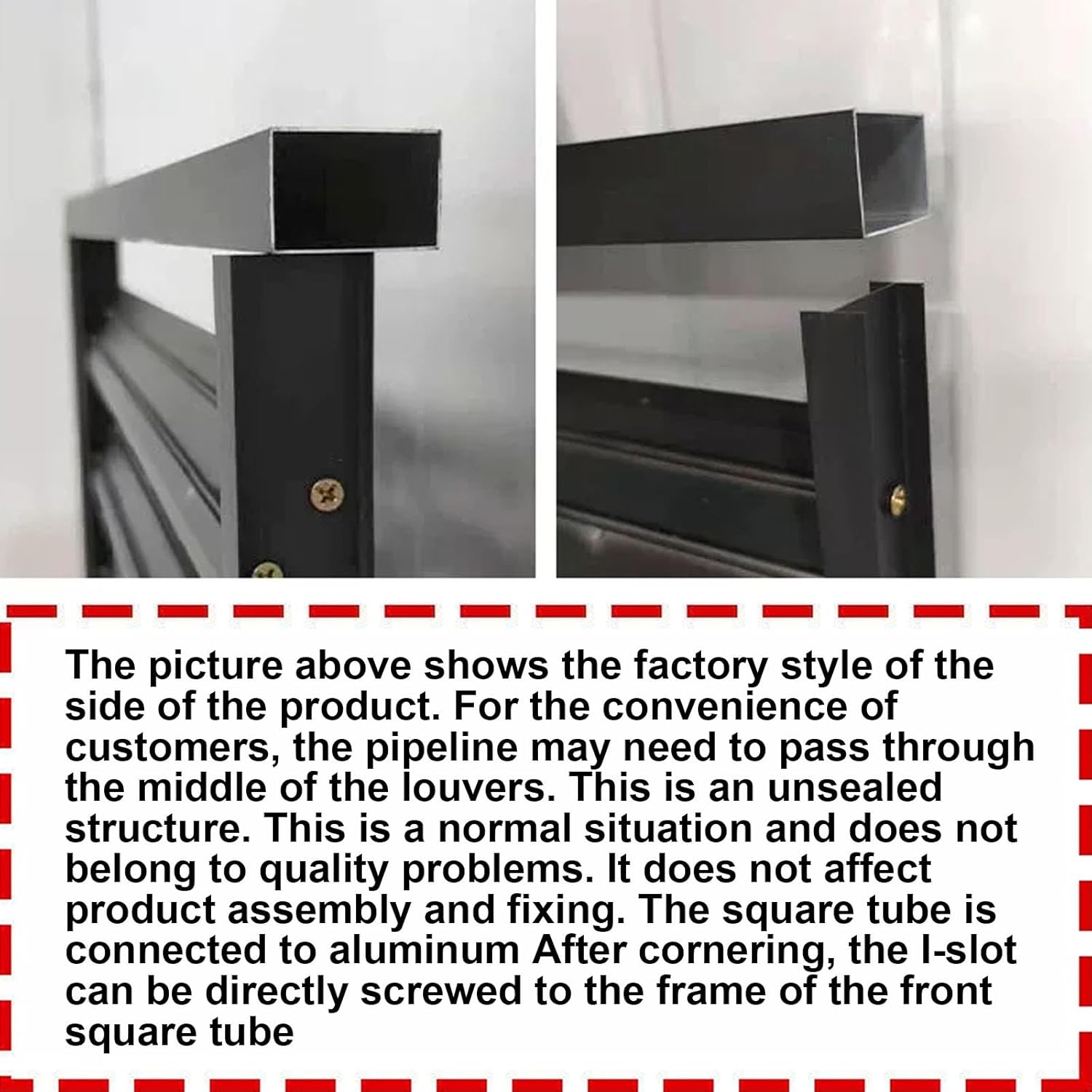 Aluminum Air Conditioner and Heat Pump Cover, Outdoor air Conditioning Protective Cover, Dustproof and Waterproof, Louver Grille dust Cover, Noise Reduction, Suitable for Indoor and Outdoor