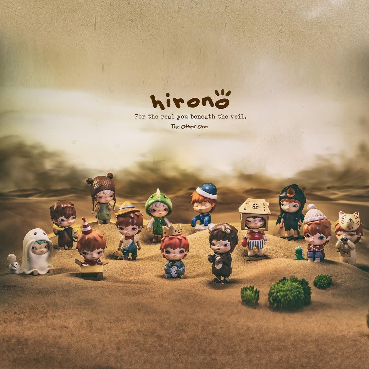 POP MART Hirono The Other One Blind Box Figures, Random Design Box Toys for Modern Home Decor, Collectible Toy Set for Desk Accessories, 12PC