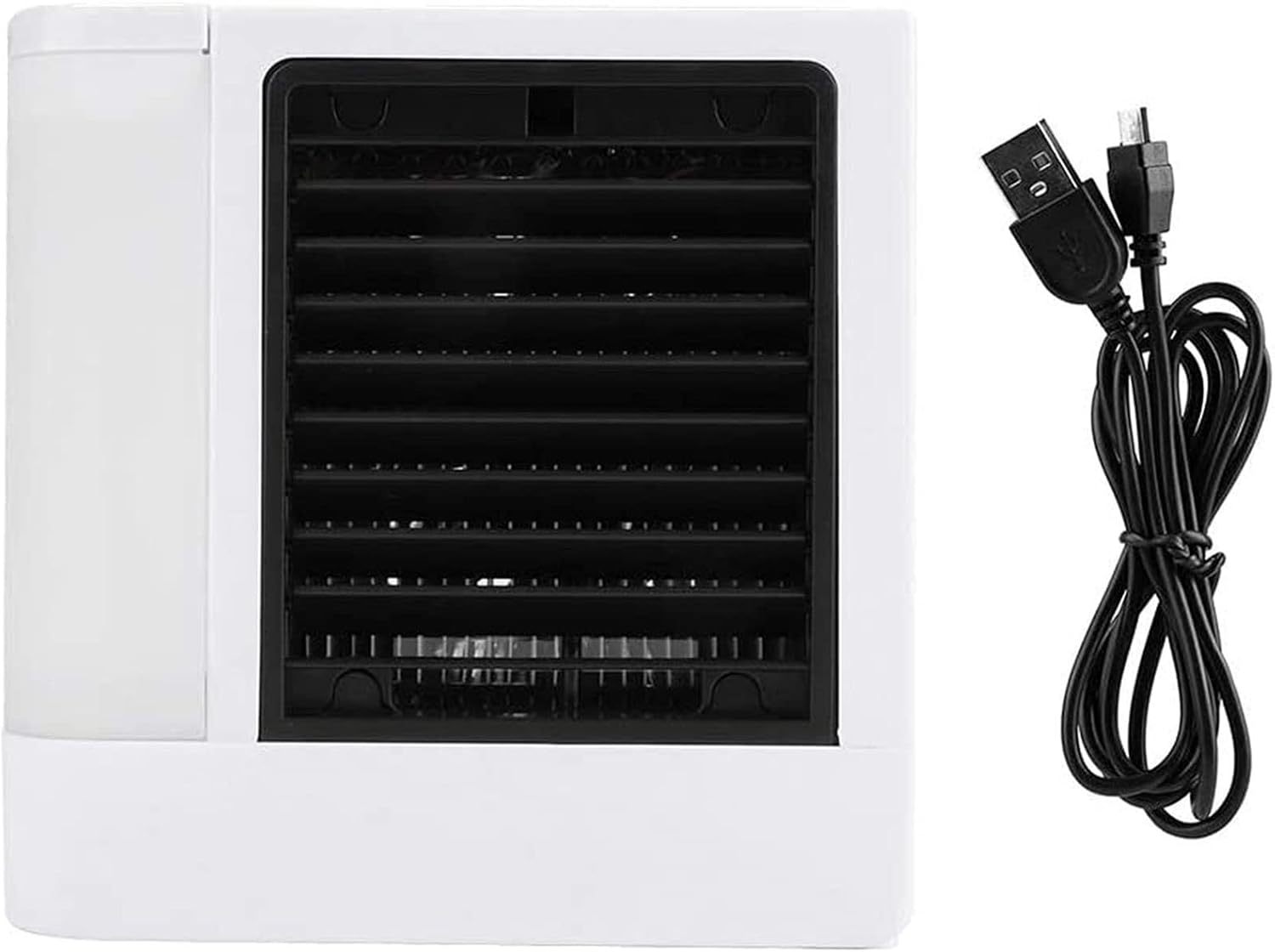 Cooler ice air,Conditioner Super air Cooler Portable air Conditioner with LED USB mini Desktop Fan 5 Positions Adjustable
