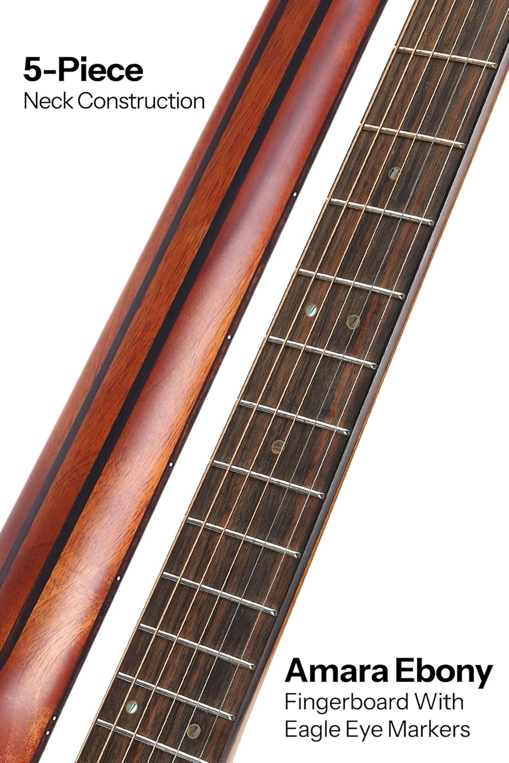 Bromo BAR 6E Solid Top Parlor Size Acoustic Guitar