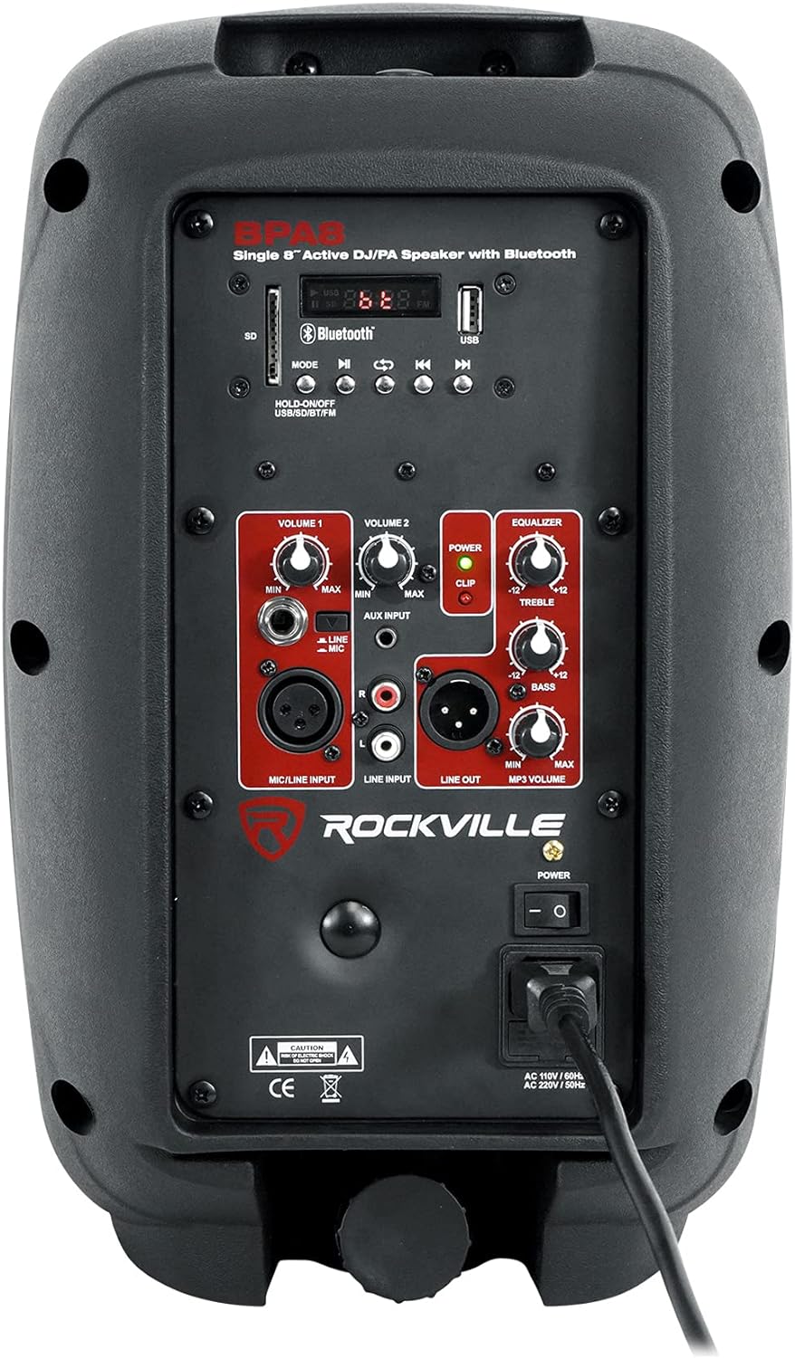 Rockville BPA8 300W Peak/75W RMS 8