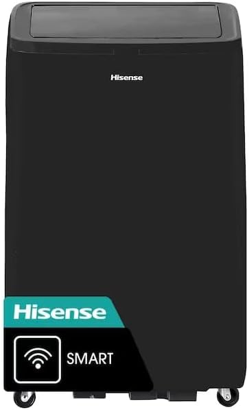 Hisense Portable Air Conditioner 10000-BTU 115-Volt WiFi Dehumidifier and Fan Compatible with Alexa and Google Assistant Cools up to 450-Sq Ft, AP1022CW1G (Renewed)