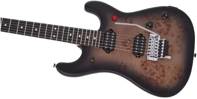 EVH 5150 Series Deluxe Poplar Burl Electric Guitar - Black Burst