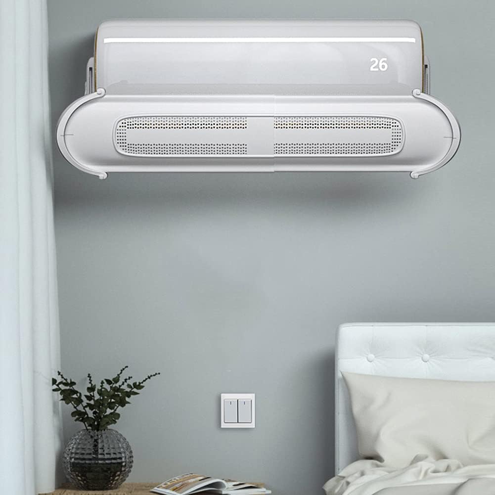 Air Conditioner Wind Deflector, Anti-Straight Blowing Windshield General Retractable Wind Shield for Home and Office Wall-Mounted Air Conditioners 75—105CM