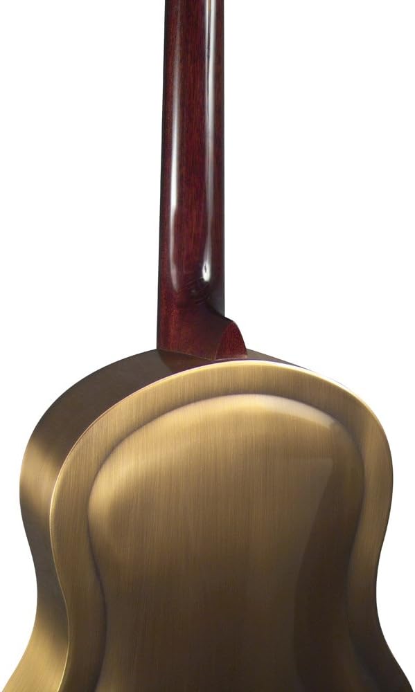 Regal RC-56 Metal Body Tricone Resophonic Guitar - Copper-Plated Brass